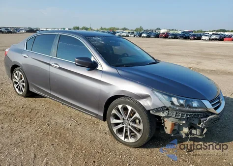 2015 Honda Accord Sport z USA, uszkodzony, nr VIN 1HGCR2F59FA147939